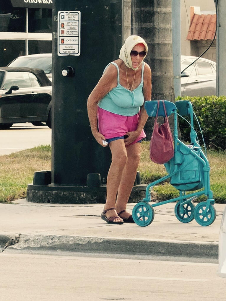 Woman on A1A || 2018 || by Nate DeWaele
